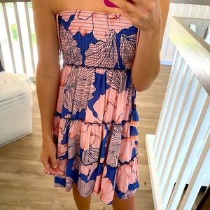Maaji sundress blue and pink